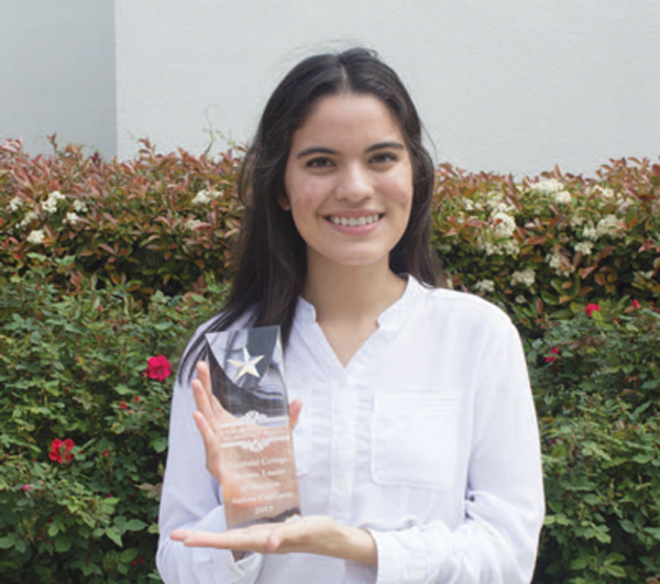 Active student earns campus leadership award