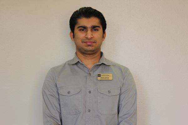 Rameez Sohail, Eastfield international business, was elected president of the Texas Junior College Student Government Association