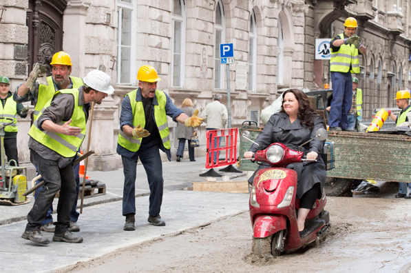 CIA analyst Susan Cooper (Melissa McCarthy) bumbles her way into the Spy game in her new film, which opened Friday.