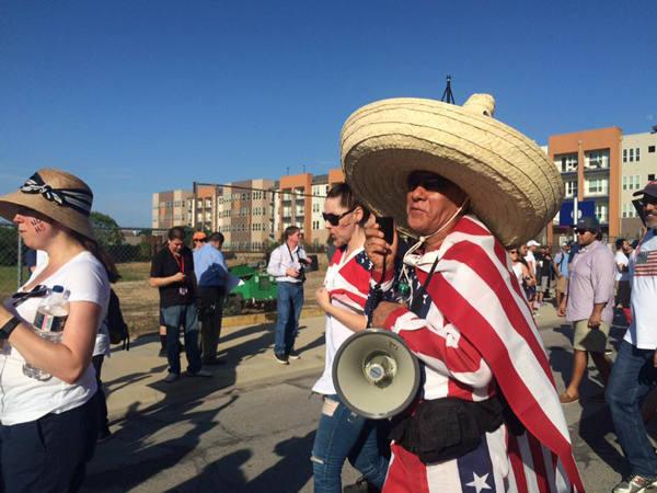 Trump rally spurs protests in Dallas