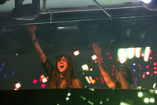 Krewella performs at a rave in Dallas. David Sanchez/The Et Cetera