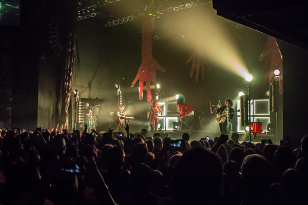 Grouplove plays in front of a sold-out crowd at the House of Blues Nov 15. Photo by David Sanchez/The Et Cetera