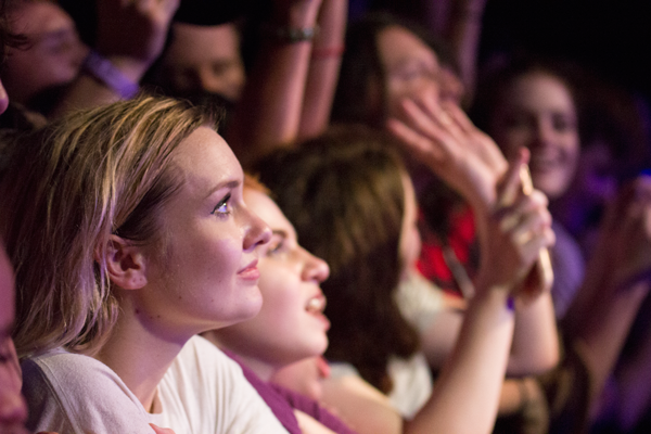 The bands elicited an energetic crowd response. Photo by David Sanchez/The Et Cetera