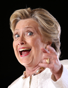 Democratic presidential candidate Hillary Clinton speaks at a campaign rally in Sanford, Fla., on Tuesday, Nov. 1, 2016. (Joe Burbank/Orlando Sentinel/TNS) 