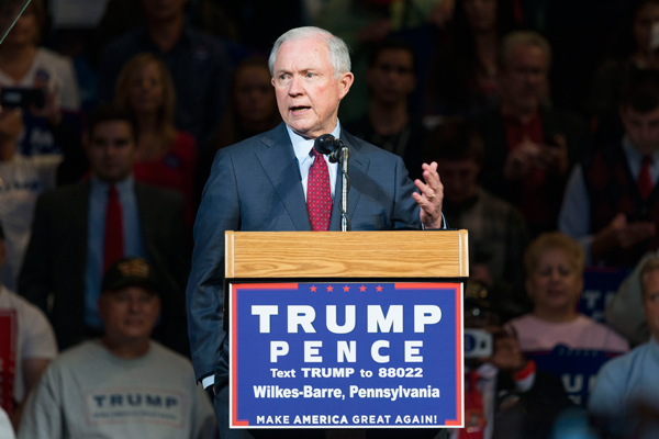 Trump taps Sessions for attorney general to tow immigration line