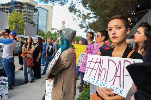 Generations stand together to protect native land