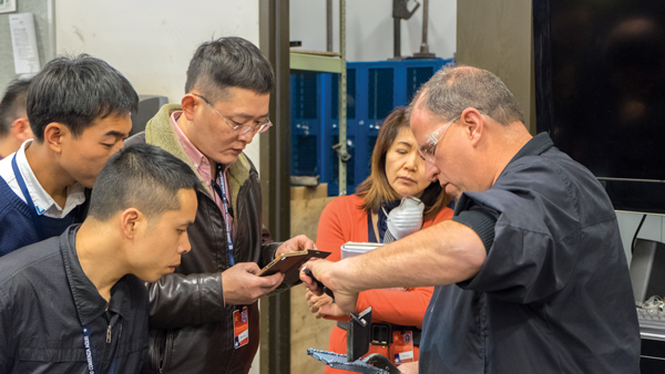 Chinese automotive instructors visit Eastfield