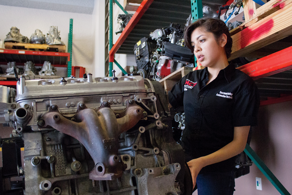 Q&A: Female mechanic defies expectations, social pressures