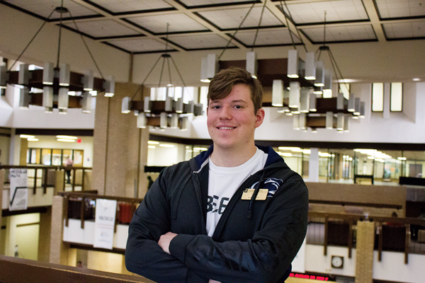 Student leader strives for engagement