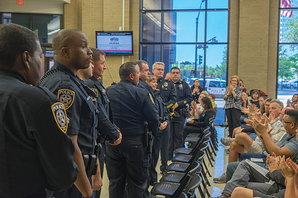 One year later: El Centro College honors fallen officers