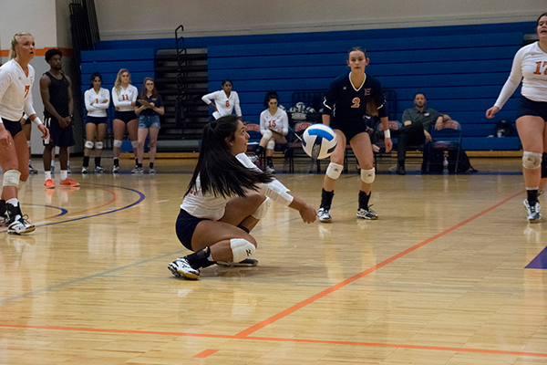 Volleyball maintains perfect record in conference