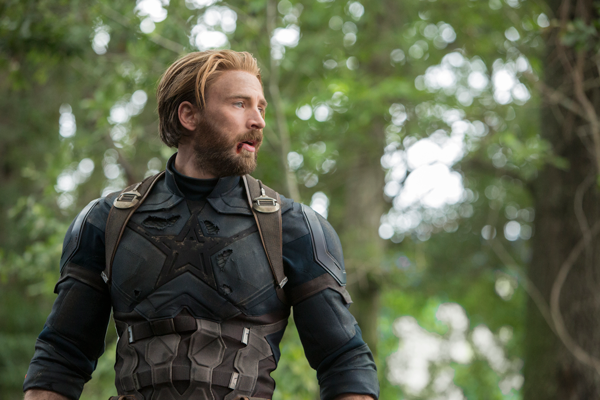 Chris Evans reprises his role of Steve Rogers/Captain America. Photo courtesy of Walt Disney Pictures.