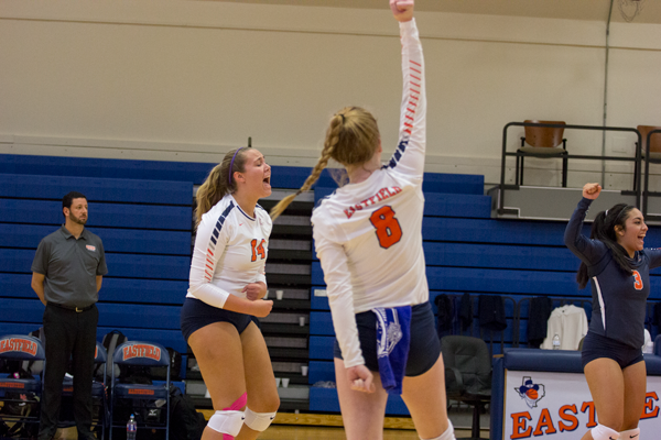 Eastfield volleyball keeps win streak live, bringing it to six games