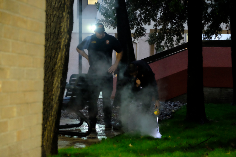 Eastfield+has+been+evacuated+as+a+precaution+after+a+potential+gas+leak+was+discovered.+Photo+by+Jesus+Ayala%2FThe+Et+Cetera