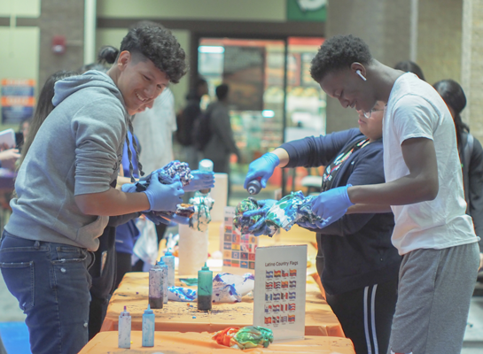 Eastfield gets colorful at Express Yourself event