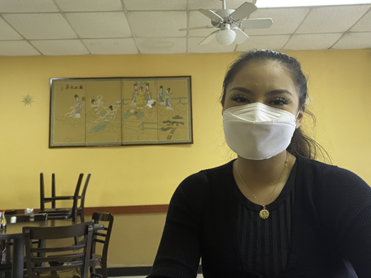 Jackie Huerta at the Asian Star, the restaurant her family owns in Dallas. Photo by Chantilette Franklin/The Et Cetera