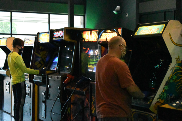 RetroCade in Rowlett offers more than 80 classic arcade games . RetroCade is celebrating its one-year anniversary on June 12.  Photo by Chantilette Franklin/The Et Cetera