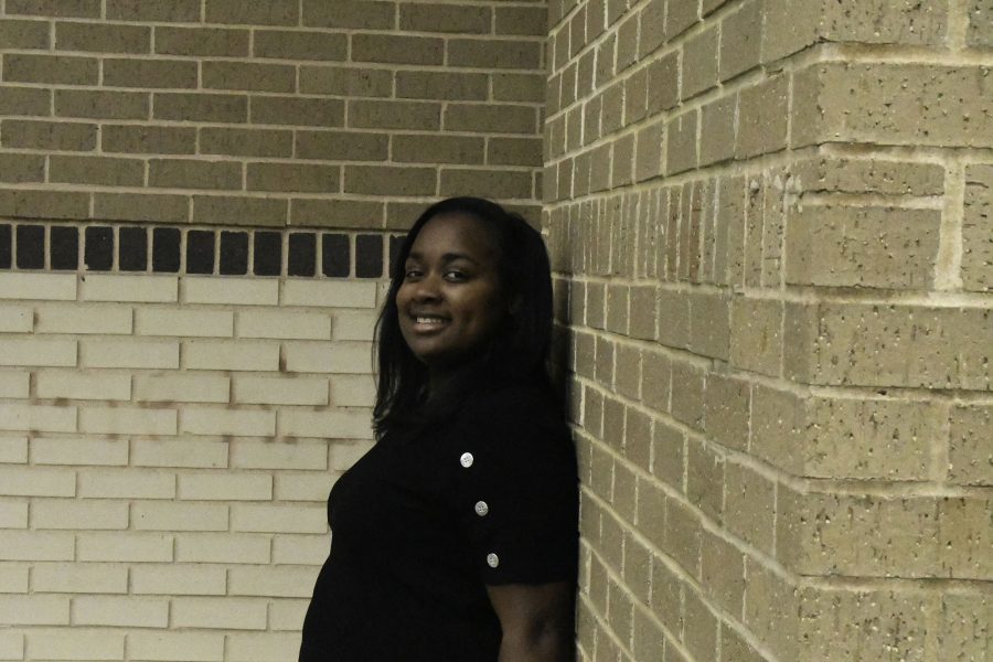 Tatiana Clark will graduate with an Associate of Science degree at the end of June and plans to study nursing at the University of Texas at Arlington this fall. Photo by Chantilette Franklin/The Et Cetera