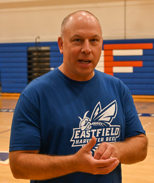 Phil Nickel was hired as the new head coach of the Eastfield Harvester Bees volleyball team.