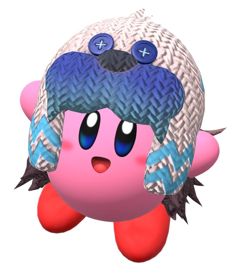 image of kirby wearing a hat