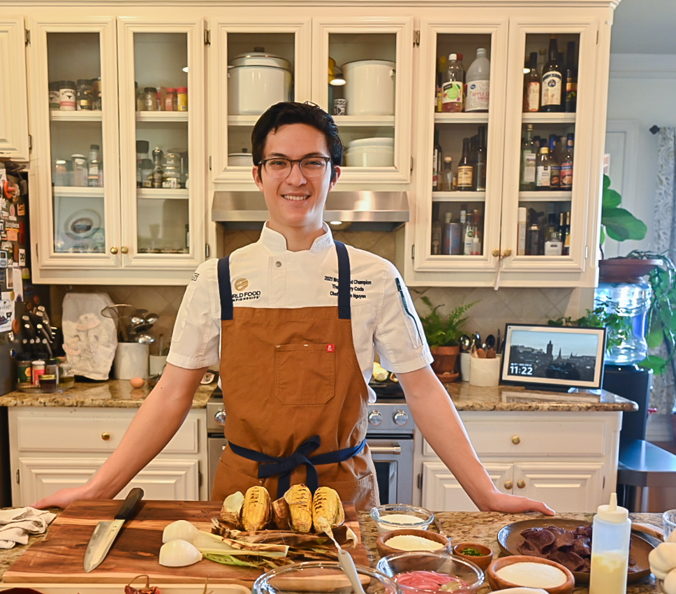 Student chef building culinary empire at 19
