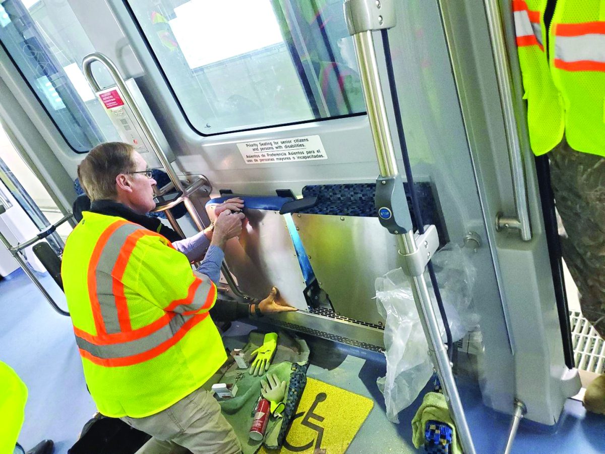 DART modernized buses by furthering their expansion of vinyl seats, which are cleaner than fabric seats.