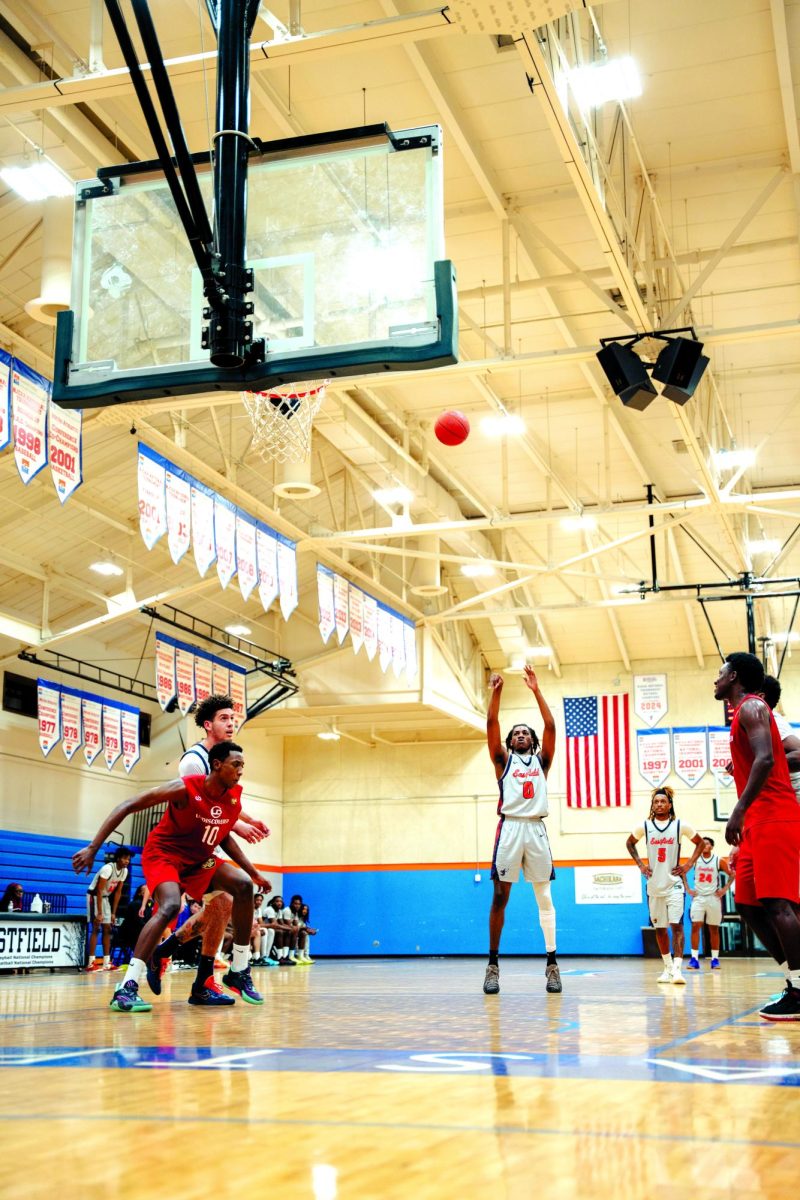 Bees win big at basketball
