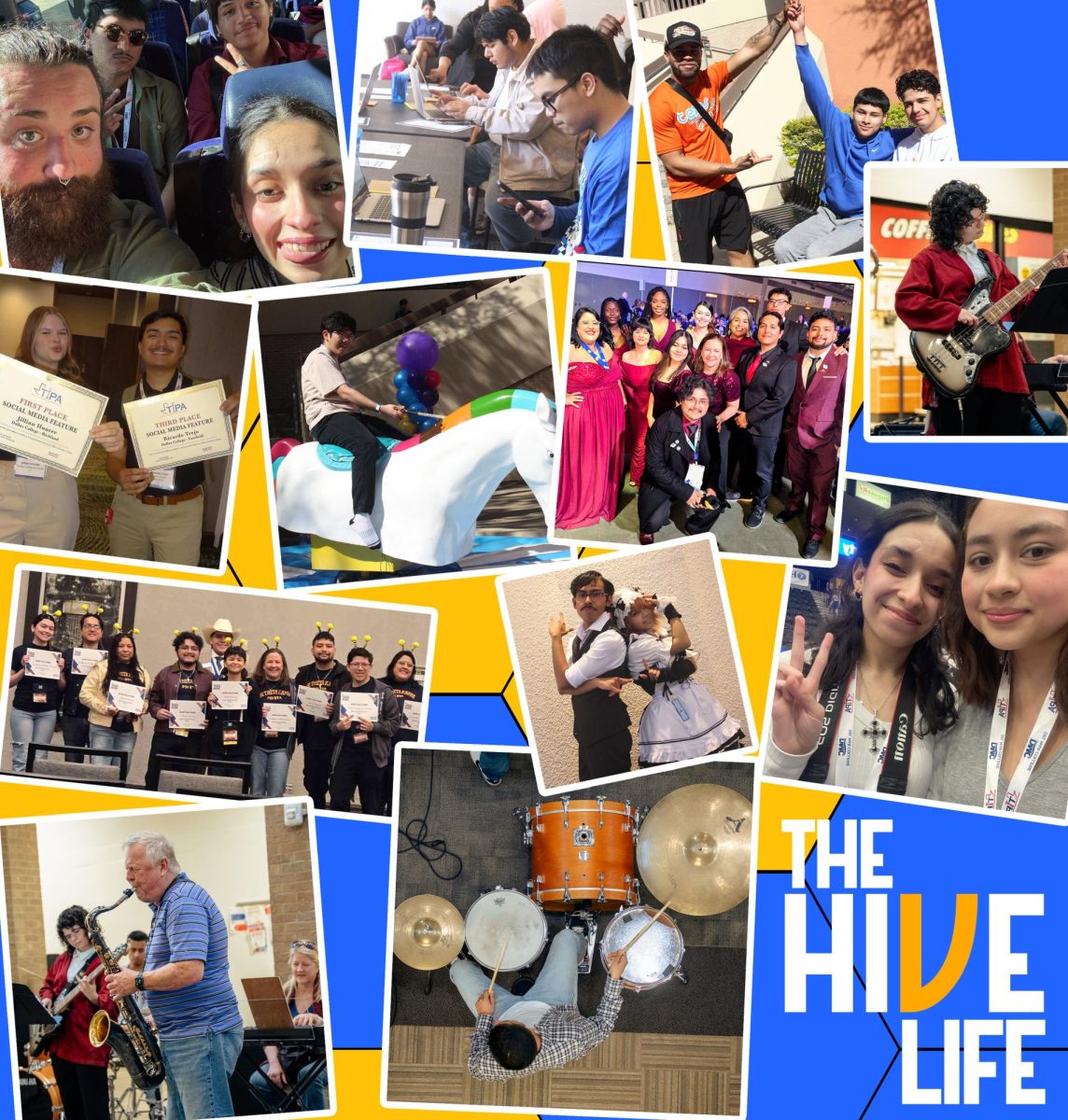 The Hive are moments where Eastfield students are showcased their journey in or outside of Eastfield campus.